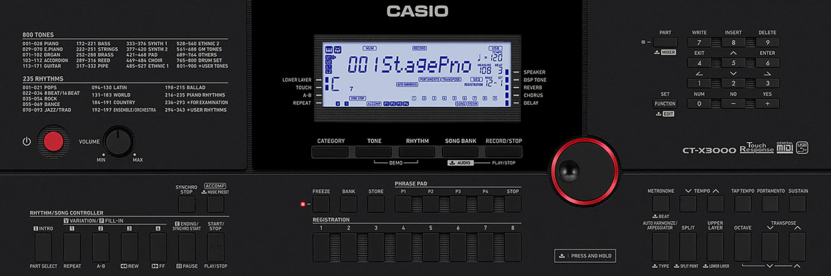 CASIO CTX3000 GIA RE