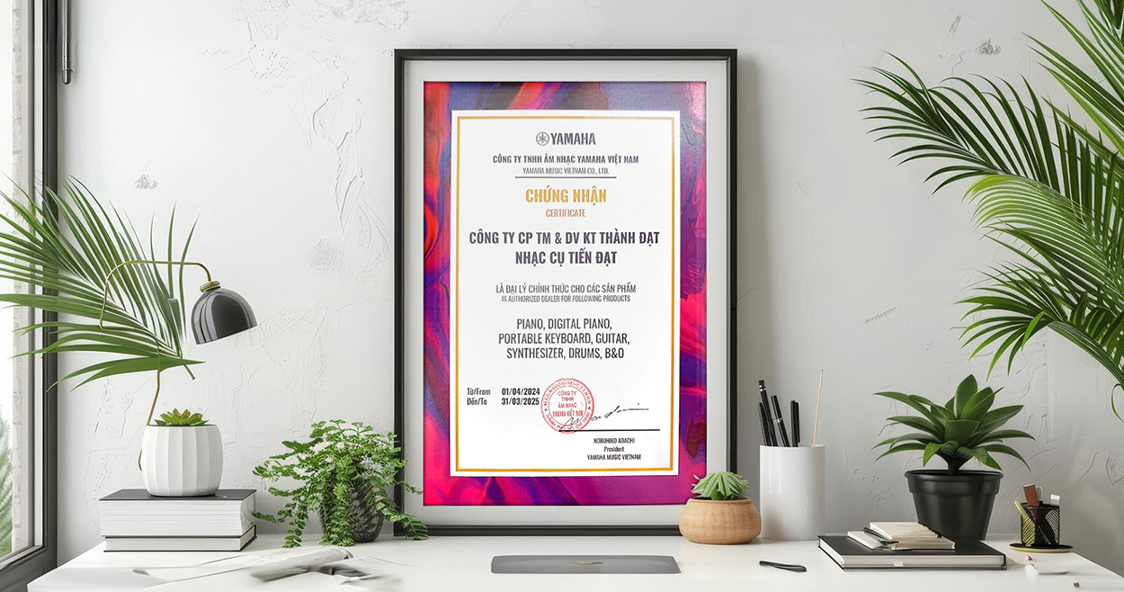 chungnhan2025 Chứng nhận Yamaha